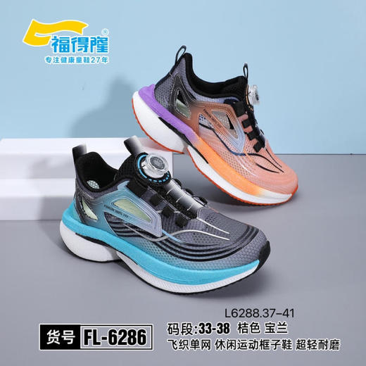 福得隆 6286 6288  单网框子  33-38 37-41 纽扣 单网6228 商品图0