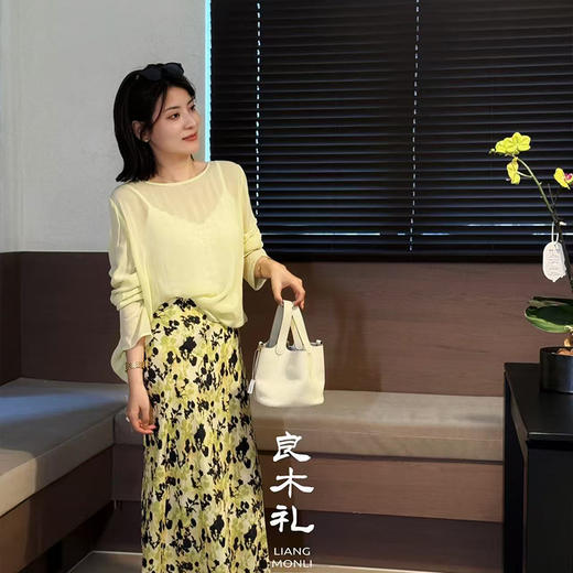 【部分现货】良木礼天丝开衫衬衫（52560） 商品图1