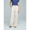 棉仓363618019-初棉麻粘分割线直筒裤 商品缩略图1