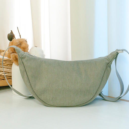 素道有机彩棉 夏季渔夫帽 休闲帽 斜挎包 元宝包 商品图2