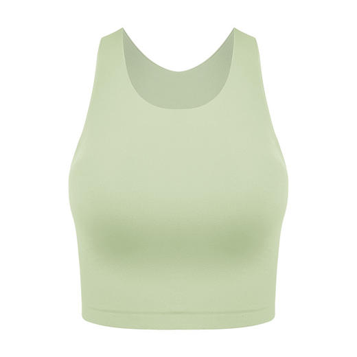 【稳固包裹】2025春夏新款运动内衣晓星氨纶一片式粘合点胶高强防震健身服女子 商品图7