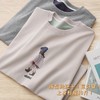 葡萄牙小众品牌！2025童趣印花宽松大码圆领纯棉短袖休闲T恤女显瘦！ 商品缩略图0