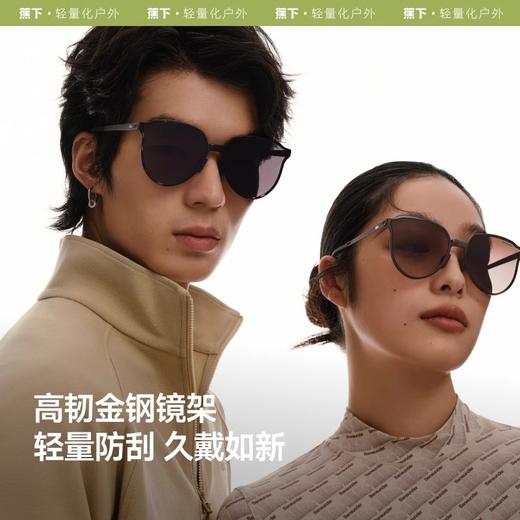 蕉下圆形大框卡片折叠墨镜FD319 商品图3