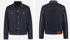 EVISU 男 牛仔夹克 2ESHTM5DJ1042XXINDX