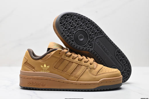阿迪达斯ADIDAS FORUM LOW CL三叶草经典复古低帮休闲运动板鞋ID0990男女鞋 商品图4