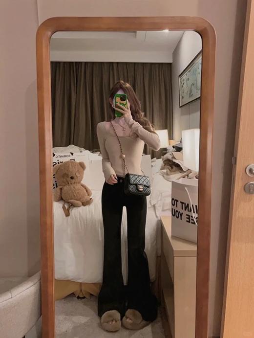 <曾小咸推荐> 【腿精秘器】2色直筒微喇牛仔裤  商品图8