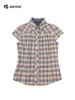 【第2件半价！尾货清仓不退换】波顿女士休闲格仔短袖衬衫LS730215 商品缩略图5