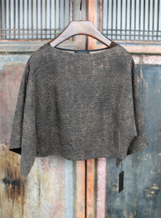 盛唐牡丹| 锦油绸香云纱上衣 商品图0