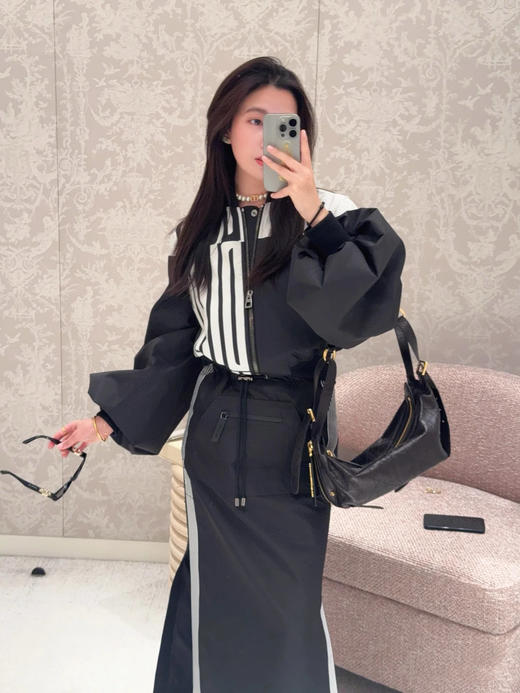 迪奥 25早春黑白撞色拉链夹克外套（TM） 商品图4