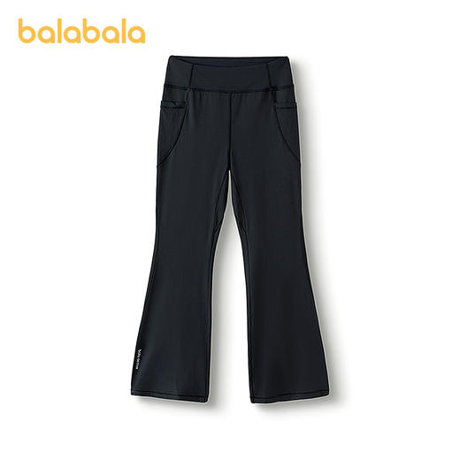 【商场同款】巴拉巴拉女童裤子儿童喇叭裤2025夏新款大童速干凉感 商品图0