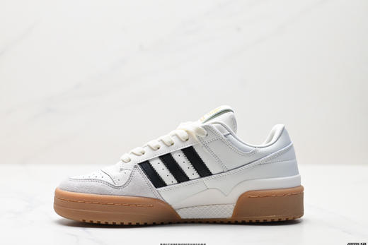 阿迪达斯ADIDAS FORUM LOW CL三叶草经典复古低帮休闲运动板鞋ID0990男女鞋 商品图2