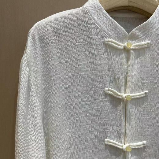 【线上专属】中式小衫（24710545-山矾） 商品图1