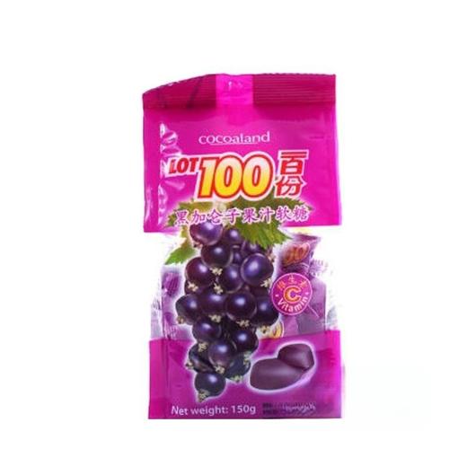 马来西亚一百份软糖葡萄味150g 商品图0