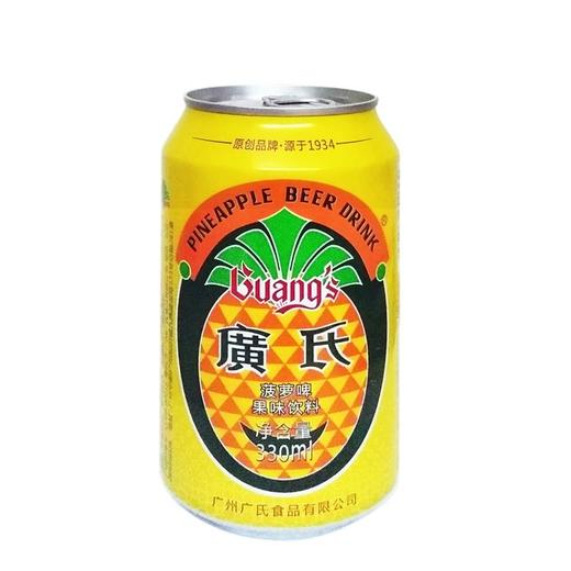 广氏菠萝啤果味饮料330ml 商品图0
