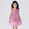 TUTU.KK裙夏新款儿童背心裙亮片网纱连衣裙圆领无袖儿童连衣裙90-130 商品缩略图0