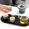 【故宫茶具】千里江山窑变快客杯茶具茶杯套装乔迁母亲节生日礼物 商品缩略图5