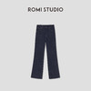 ROMI STUDIO“复古优雅”经典赤耳丹宁超模微喇牛仔裤 RWCSXD2096【发货时效25天】 商品缩略图4