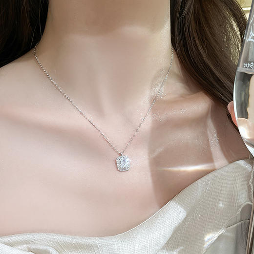 【方糖】925纯银璀璨项链【JHY-N001774B】 商品图3