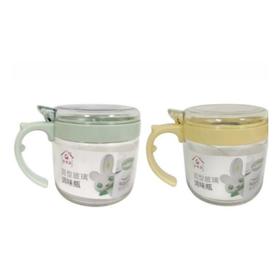 新悦品圆形玻璃调味瓶300ml