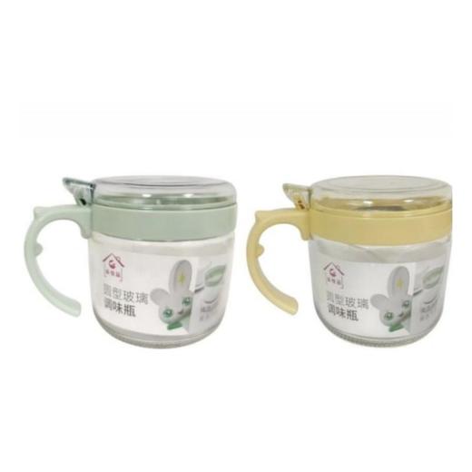新悦品圆形玻璃调味瓶300ml 商品图0