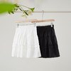 【专属特价】熙世界白色蛋糕短裙半身裙女2025夏季新款小个子木耳花边a字裙子 商品缩略图3
