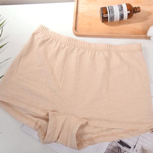 素道素道有机彩棉 断码清仓内裤 92%棉男女平角裤 女士花边内裤 商品图3