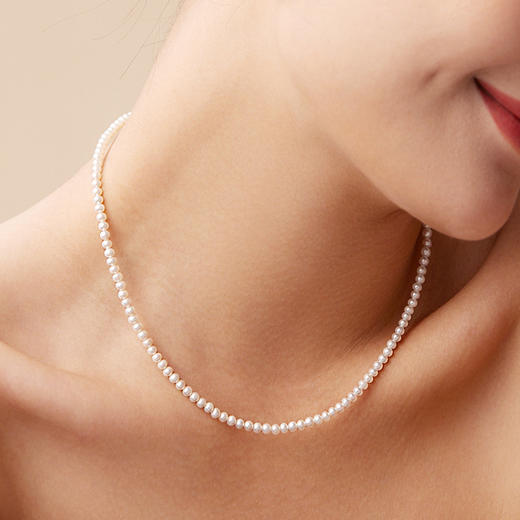 【石榴婆专享】Manreya玛芮雅“叠·变”珍珠水晶双层项链礼盒，礼盒+礼袋 商品图4