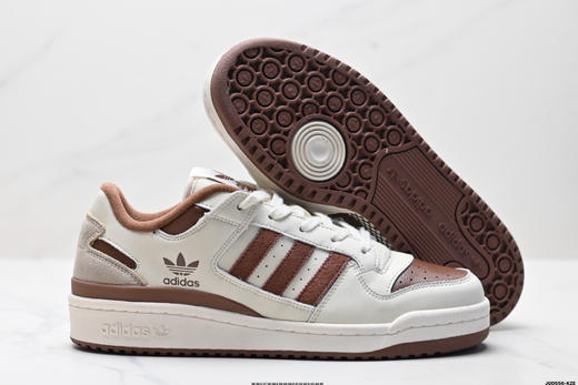 阿迪达斯ADIDAS FORUM LOW CL三叶草经典复古低帮休闲运动板鞋ID0990男女鞋 商品图4