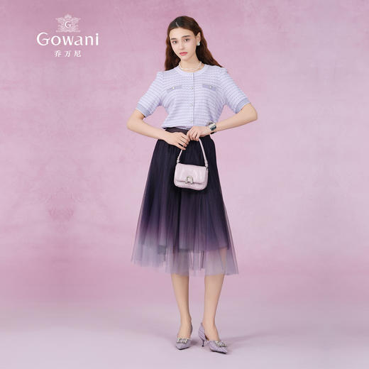 乔万尼针织衫女新款短袖新品小香风EM2M893 商品图2