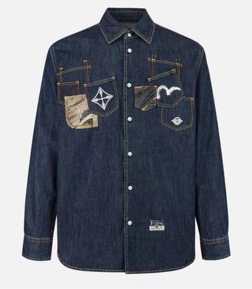 EVISU 男 衬衫 2ESHTM5DL1067RXINDD 商品图0