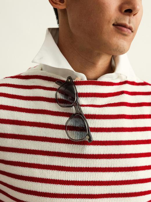 Fortela 红白条水手T恤 商品图1