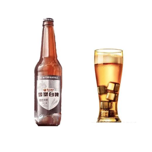 雪堡 珠江11°P德式风味白啤 475ml/瓶 商品图1