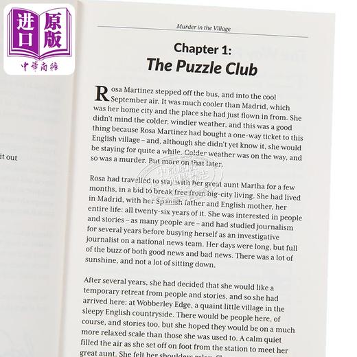 【中商原版】谋杀之谜俱乐部探谜题书 村庄谋杀案 英文原版 The Murder Mystery Club Puzzle Book Gareth Moore 商品图2