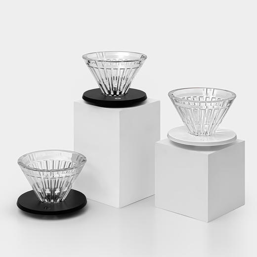 泰摩【材质升级】 高硼硅玻璃冰瞳 手冲咖啡滴滤杯 家用煮咖啡壶 咖啡器具套装过滤器 商品图7