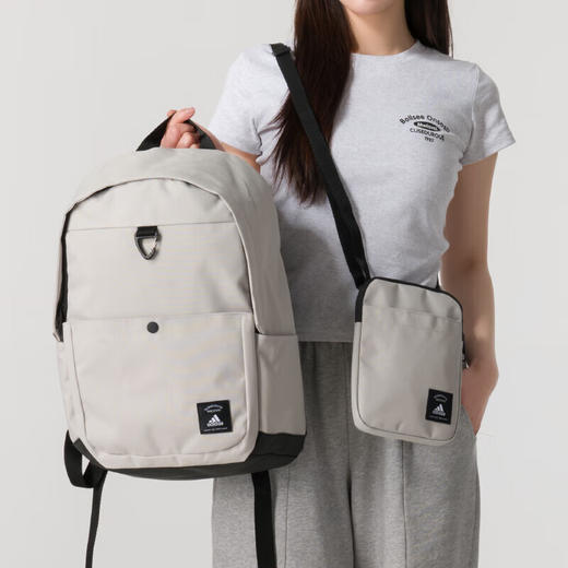Adidas阿迪达斯 背包男学生女高中运动包新款户外旅游双肩包便捷收纳休闲包 IS9494 商品图0