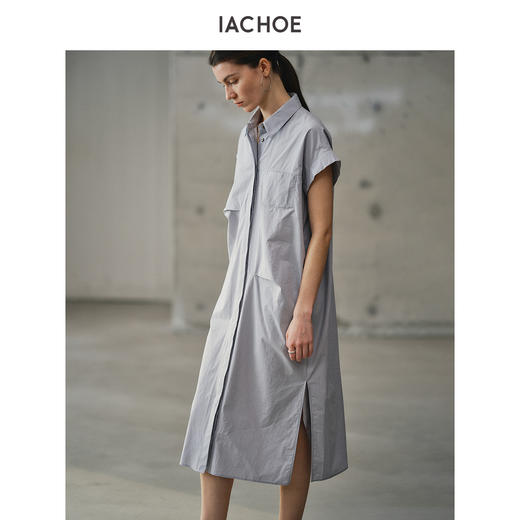 棉仓3621516002-IACHOE衬衫连衣裙 商品图4