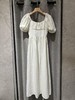 Faithfull The Brand - Dalia Midi Dress - White - 女装 - 连身裙 - 白色 商品缩略图0