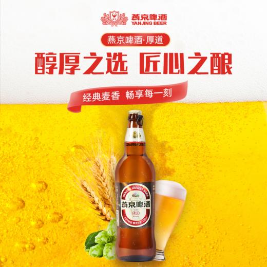 燕京啤酒厚道 8度 整箱720ml*6瓶 商品图8