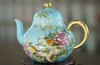 绿地扒花竹报平安花鸟壶 商品缩略图0