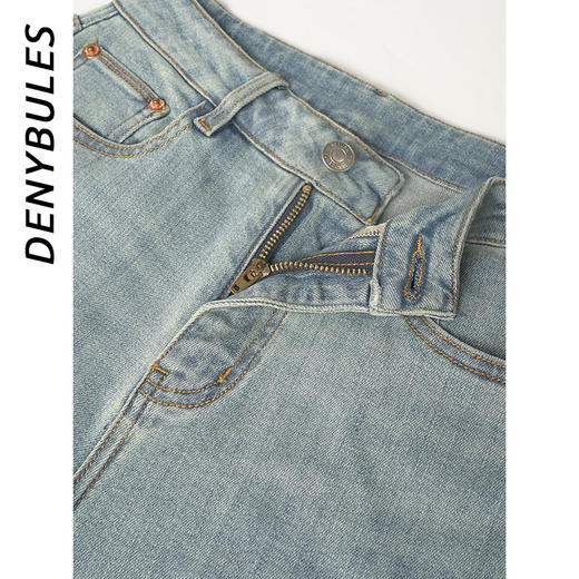 DENYBULES天丝桑蚕丝两色锁边法棍裤（15天内发货） 商品图4