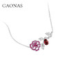 GAONAS  高纳仕 轻奢气质红色项链RX042700 商品缩略图1