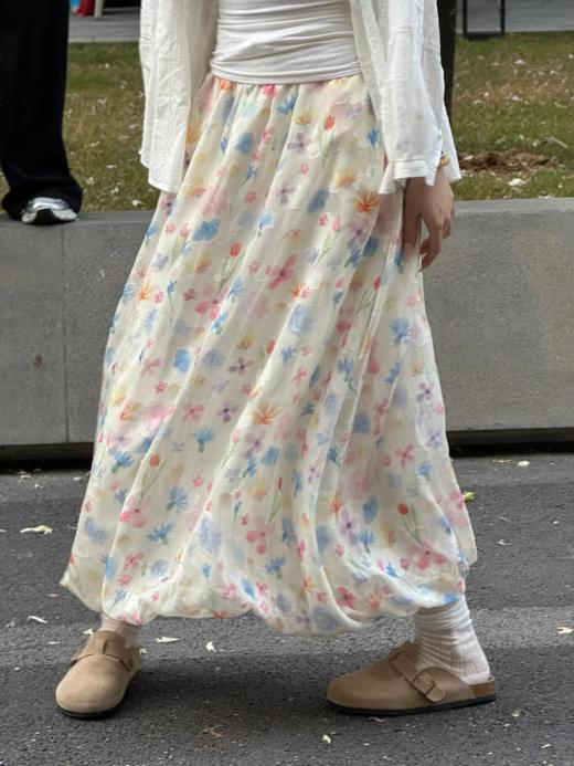 <曾小咸推荐> 彩色花苞半裙 日常139/件 活动价89.99/件！！ 商品图4