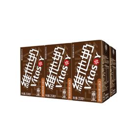 维他奶 0反式脂肪酸巧克力味豆奶饮料 250ml*6盒/包