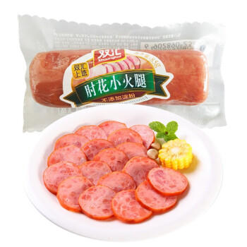 双汇 肘花小火腿85g*10支 火腿肠 无淀粉香肠早餐 休闲零食三明治火腿 商品图4