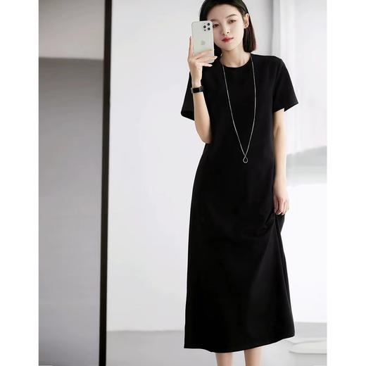 【女神范！99元优雅连衣裙】春夏法式连衣裙 通勤度假两不误 圆领显瘦高级感 商品图0