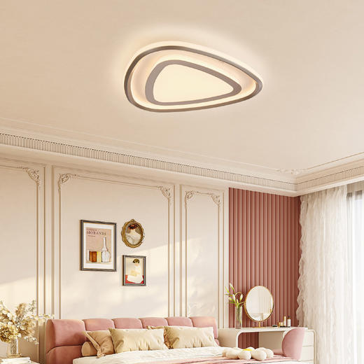 OPPLE欧普照明悦影卧室设计美学方形线面吸顶灯 商品图4