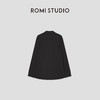 ROMI STUDIO原生肌理感极简黑翻领衬衣RWCSSJ2153 商品缩略图1