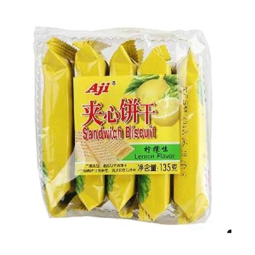 Aji柠檬味夹心饼135g包 商品图0