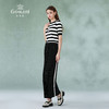 乔万尼针织衫新款黑白条纹通勤简约设计感EM2M913 商品缩略图2