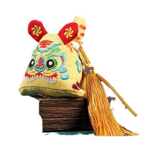 【香囊小老虎！送礼盒】立体刺绣祈福，香味持久悠长。国潮老虎香袋，驱蚊艾草香囊挂件，文化内涵深远。送礼者必备，艺术灵感满满！ 商品图7